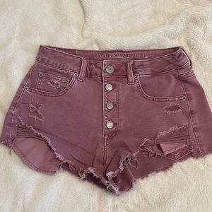 American Eagle Shorts Hi-Rise Festival